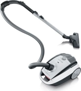 Severin Bc7035 Aspirateur Avec Sac, Capacite Du Sac Microfibre A Fermeture Hygienique : 2 L, Brosse Soft Sound + Brosse Parquet