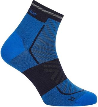 Icebreaker Merino Run+ Ultralight Mini Laufsocken f&uuml;r Herren | blau