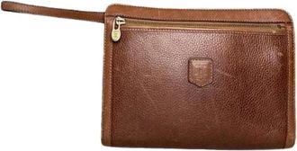 Celine Pre-owned Clutches, female, Brown, Size: ONE SIZE Pre-owned Vintage Clutch