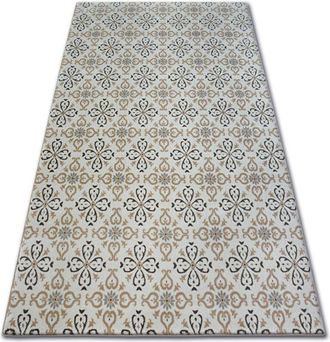 RugsX Alfombra Argent - W4949 Flores Crema Beige 160x220 Cm