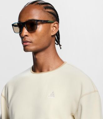 Nike Mens Radeon Byte Mirrored Sunglasses in Blue | IO0103X-006