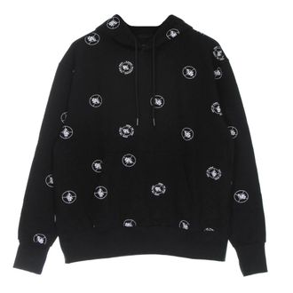 Element Zwarte Polka Dot Hoodie - Heren - Hoodies - Zwart - L - Katoen - Hoodies & sweatvesten