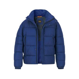 HUGO BOSS Heren, Jassen, Blauw, Maat: 2XL