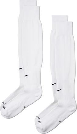 Nike Unisex Baseball/Softball Over-the-Calf Socks (2 Pairs) in White | DJ9737-100