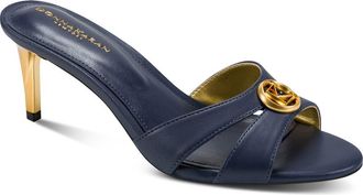 DKNY Samson Slide Sandal in Navy at Nordstrom, Size 7.5