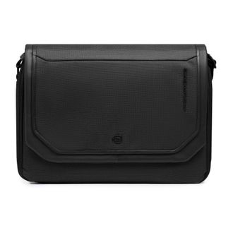 Piquadro Messenger Bags, male, Black, Size: ONE SIZE Messenger bag for iPad