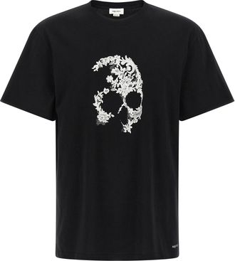Alexander McQueen Totenkopf-T-Shirt