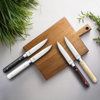 Amefa Estuche de 6 cuchillos carne acero inoxydable madera