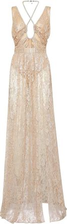 Philipp Plein Gowns - Dames - Avondkleed - Roze - M - Kleedjes