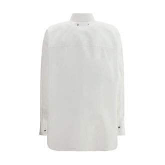 Golden Goose Womens White Cotton Dress Shirt
