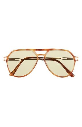 BP. Aviator Sunglasses in Orange Tort at Nordstrom