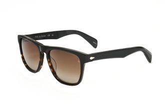Rag & Bone Rag & Bone Mens 56 mm Brown Sunglasses