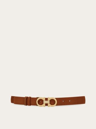 Ferragamo Women Adjustable Gancini belt Beige