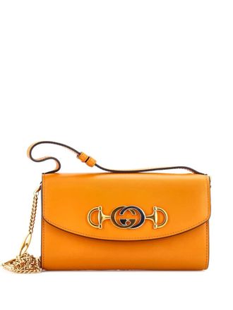 Gucci Zumi Leather Mini shoulder bag - Bruin