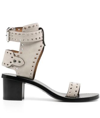 Isabel Marant Womens Jaeryn Studded Sandals In Beige 90Be