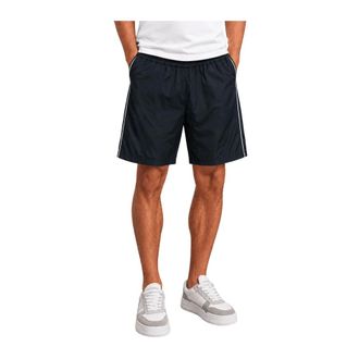 Iceberg Korte Broeken, Heren, Zwart, M, Katoen, Bermuda Tessuto Korte Broek