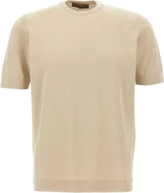 FILIPPO DE LAURENTIIS Heren, Tops, Beige, Maat: L