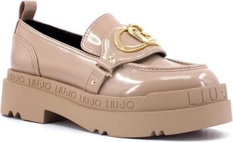 Liu Jo Mocassino - Dames - Loafers - Roze - 39 EU - Leer - Schoenen