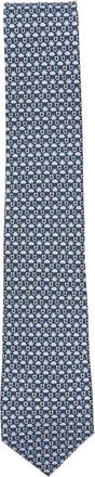 Ferragamo Gancini Floral-print Tie