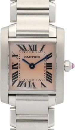 Cartier Pre-owned Vintage Polshorloge - Dames - Vintage Horloges - Roze - ONE Size - Vintage
