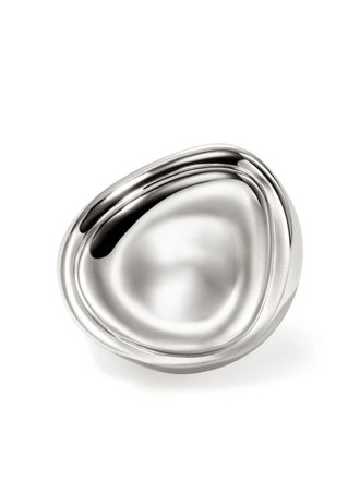 John Hardy Anello Pebble in argento sterling