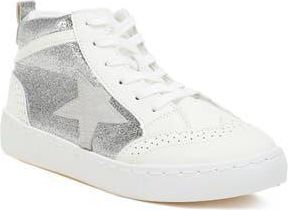 London Rag Sonic Star High Top Sneaker in Silver at Nordstrom Rack, Size 10