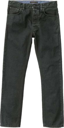 Nudie Jeans Jeans - Heren - Regular Fit Jeans - Zwart - W30 - Katoen - Jeans