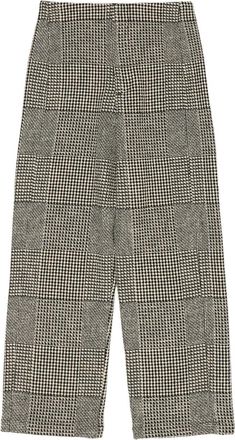 Bimba & Lola Geruite broek - Zwart