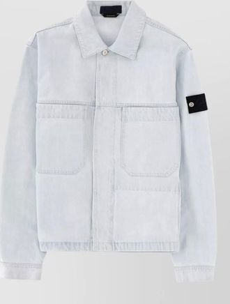 Stone Island denim regular-fit jacket