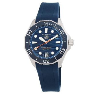 Tag Heuer Pre-owned Tag Heuer Aquaracer Automatic Blue Dial Mens Watch WBP5111.FT6259