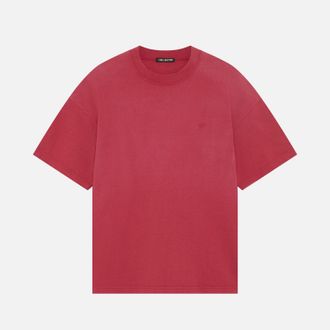 Duke + Dexter Duke + Dexter, Mens CB Solstice Washed Red T-Shirt, Size XXL