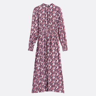 La Redoute Collections Lange wijde jurk met bloemenprint