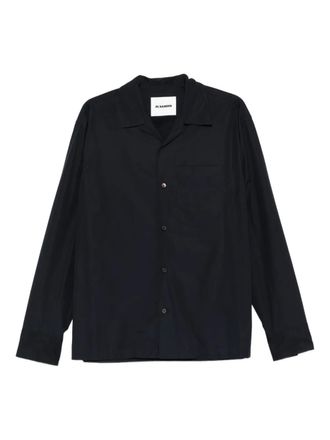 Jil Sander Camicia con abbottonatura - Blu