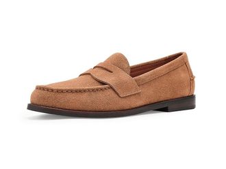 Polo Ralph Lauren Alston Suede Penny Loafers Mens Dress Flat Shoes Desert Tan : 10.5 D - Medium
