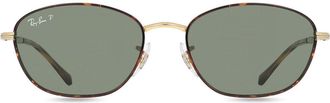 Ray-Ban RB3749 Polarized 927358 Womens Sunglasses Tortoiseshell Size 55