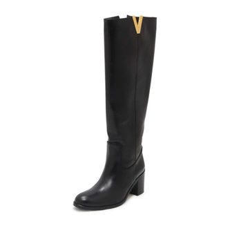 Via Roma 15 Over-knee Boots, female, Black, Size: 6 US Santa Monica Over-knee Boots