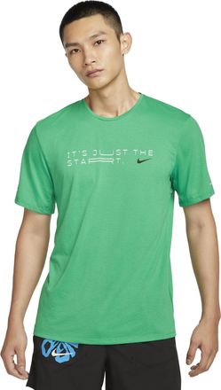 Nike Rise 365 Dri-FIT Short-Sleeve Running Top Asia Sizing Kipchoge-Stadium Green HF0905-324