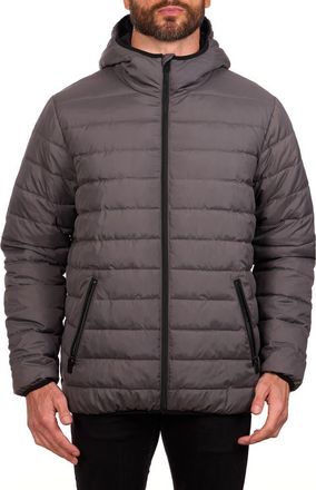 Perry Ellis Packable Puffer Jacket in Magnet at Nordstrom Rack, Size Xx-Large