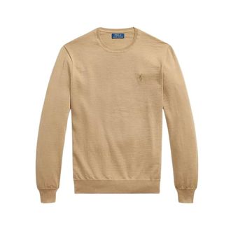 Polo Ralph Lauren Heren, Truien, Bruin, Maat: M Wol