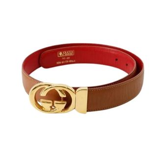 Gucci Pre-owned Belts, female, Red, Size: ONE SIZE Pre-owned Standard Belt