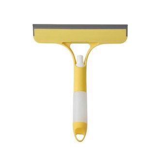 OEM Escobilla Limpiacristales Para Puertas De Ducha, Escobilla Multifuncional Para Ventanas, Ba&ntilde;os Y Ventanas De Coches (amarilla)