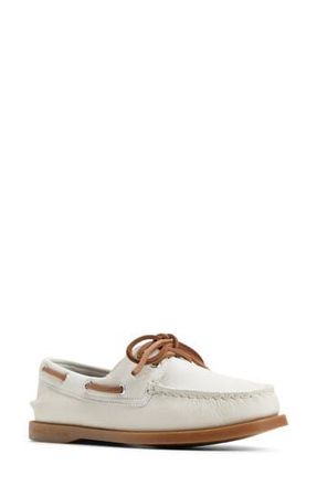 Sperry Top-Sider Authentic Original Boat Shoe in White at Nordstrom Rack, Size 9.5