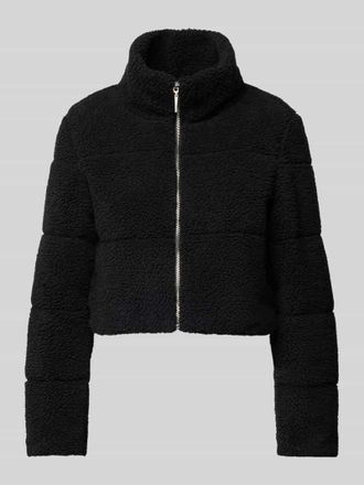 Only Jacke mit Stehkragen Modell SANDRA in Black, Gr&ouml;&szlig;e L