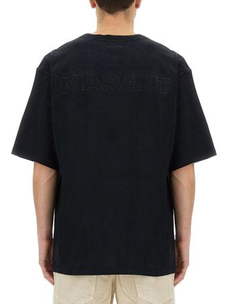 Isabel Marant Cotton T-Shirt - Black
