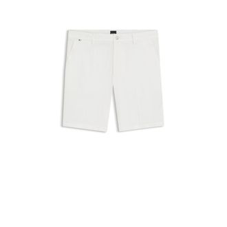BOSS Modern-fit shorts in stretch-cotton twill
