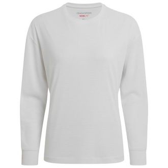 Craghoppers Nosilife Solarshield+ L/S T-Shirt Longsleeve f&uuml;r Damen | grau