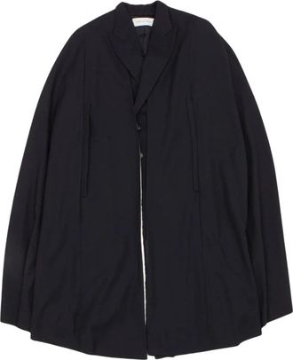 Dries Van Noten Rackyll 4265 M.w. Jas - Heren - Mantel - Zwart - L - Jassen