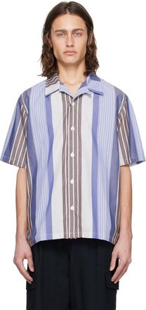 Tシャツ・カットソー HOWLIN SS23 COTTON SHIRT (COCKTAILDAMORE_NAVYSTRIPES) Howlin' Cotton T-shirt In Blue | ModeSens