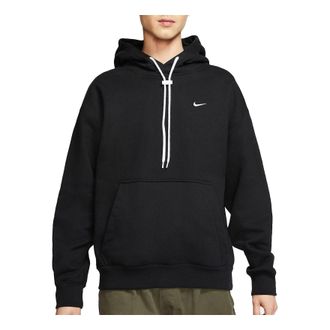 Nike Lab Solid Hooded Sweatshirt For Men Black CD6393-011