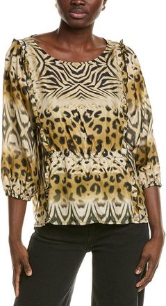 Johnny Was Aisha Silk Blouse